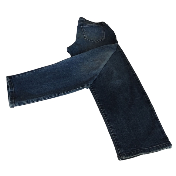 Simply Vera Vera Wang Women's Blue Stretch Straight Leg Pants Crop Jeans… - Picture 8 of 11